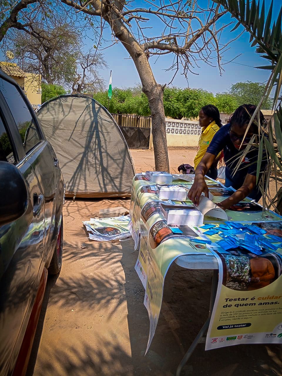 Serviços em pontos fixos