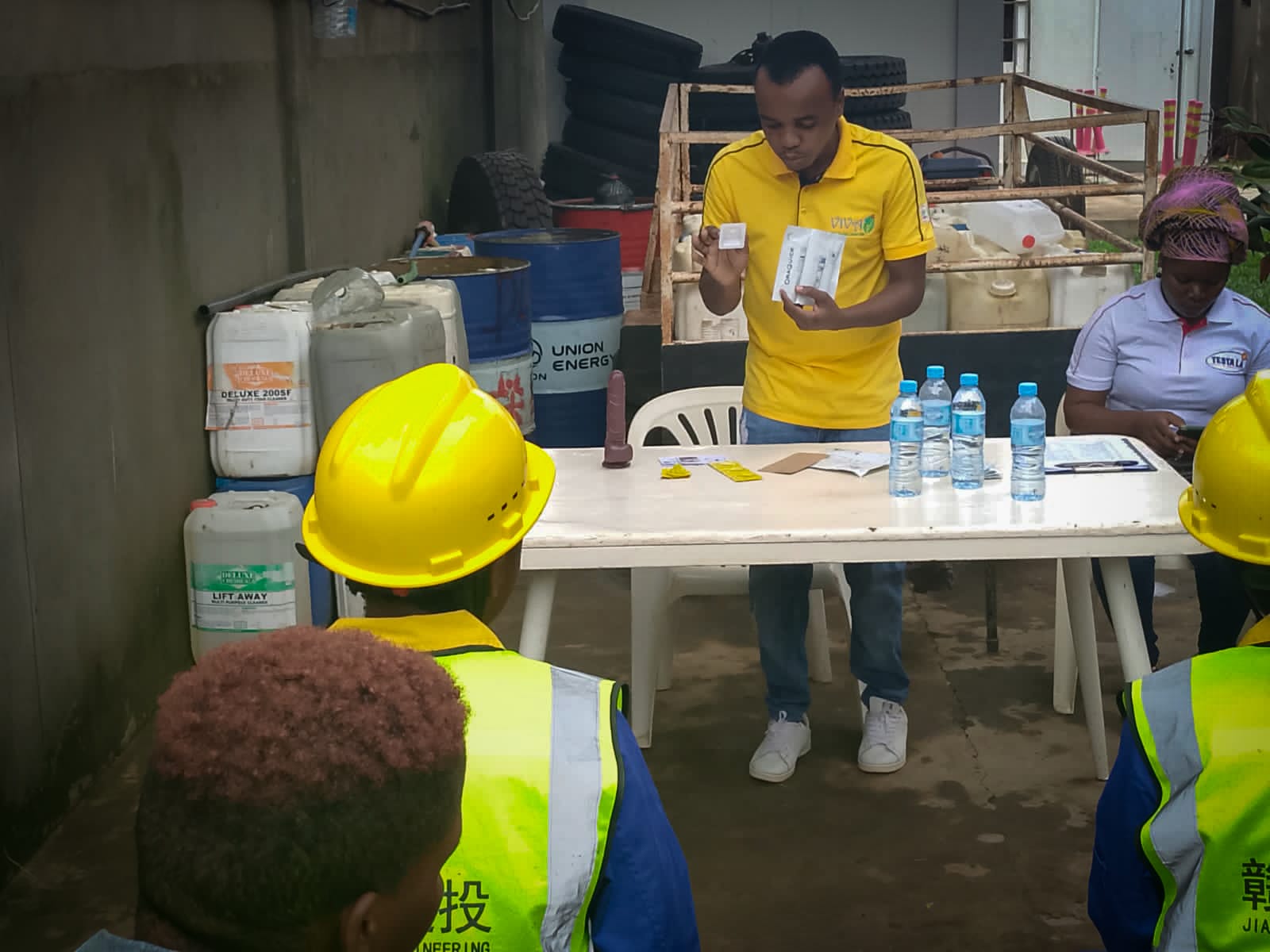 Palestra informativa, Empresa Zongmei - Cidade de Xai-Xai