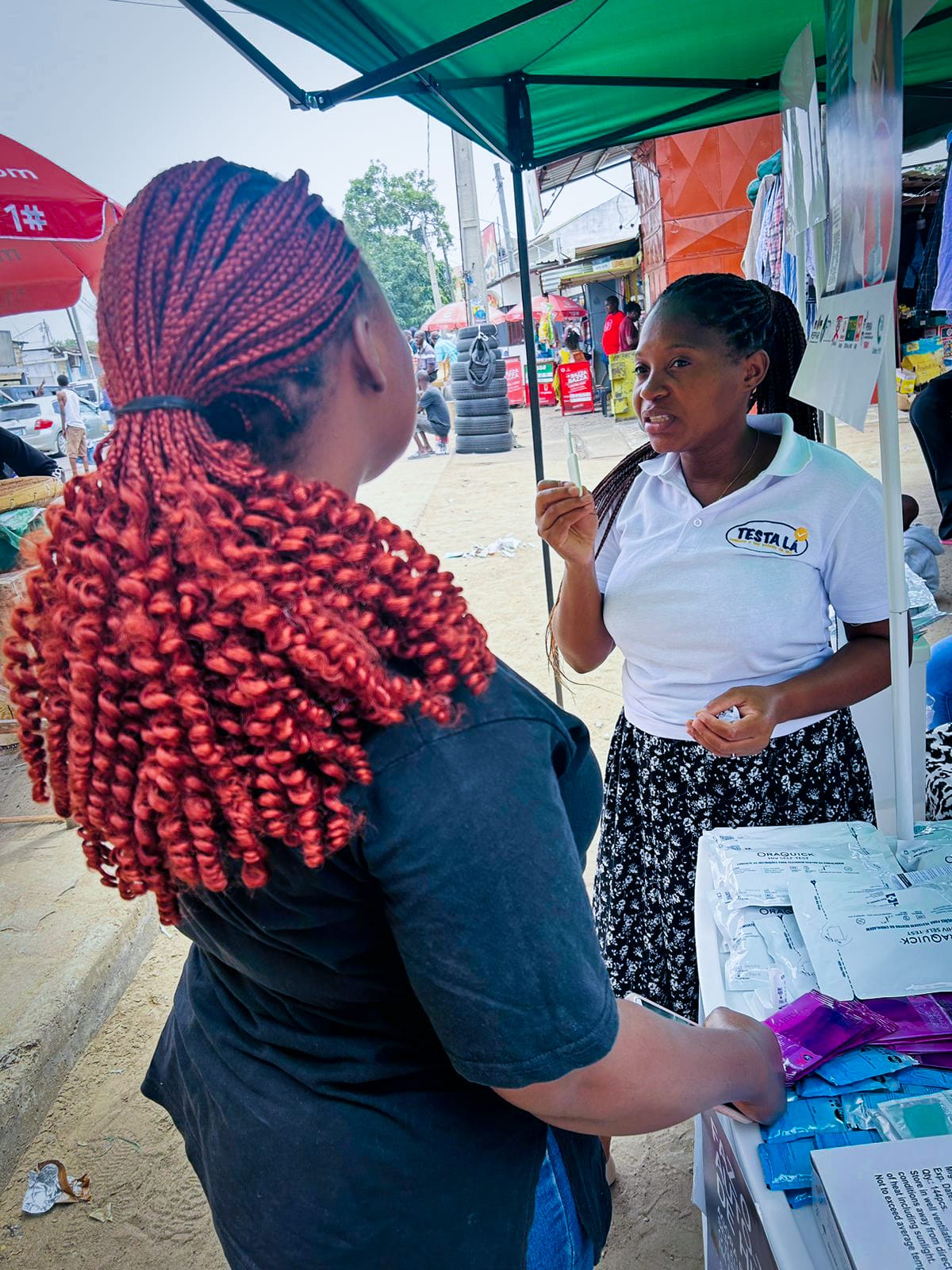Geração de Demanda e Distribuição de ATHIV. Mercado Adelina, Cidade de Maputo